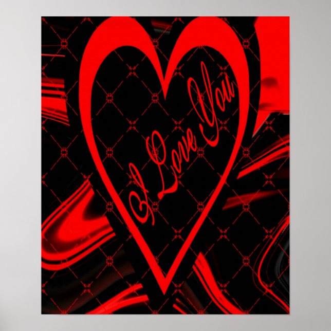 Poster I Love You-Poster (Devant)