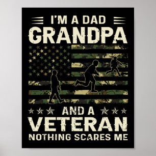Poster I&# ; m Un Papa Grand-Père Et Une Fête des pères A