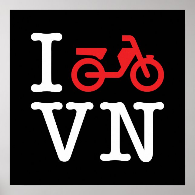 Poster I Motorbike Vietnam (Devant)