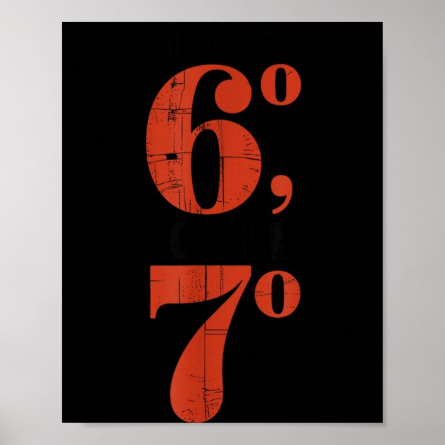 Poster I Was 60 Now I'm 70 Birthday Grandma 67 Funny Matc (Devant)