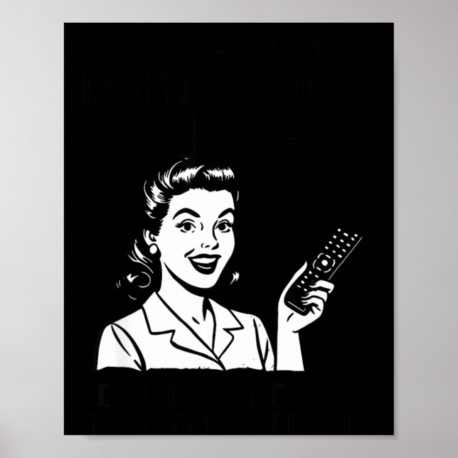 Poster I Watch Murder Shows To Relax Funny Retro True Cri (Devant)