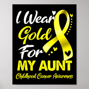 Poster I Wear Gold
