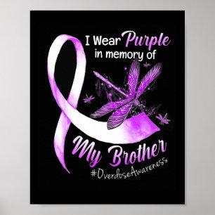 Poster I Wear Purple