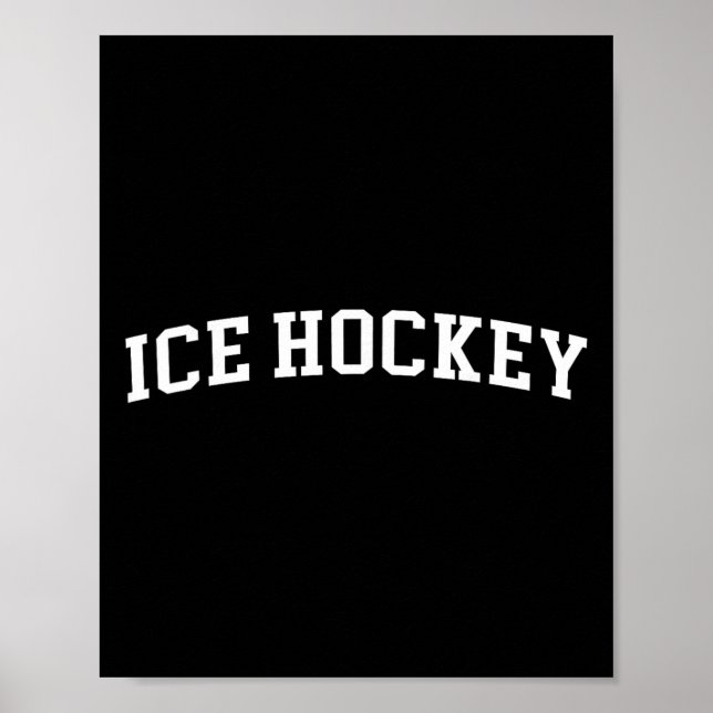 Poster Ice Hockey  (Devant)