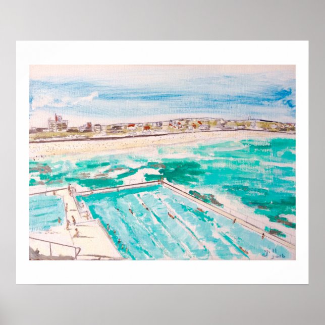 Poster Icebergs-Bondi (Devant)