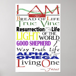 Poster Ich bin Redewendungen