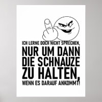 ICH LERNE DOCH NICHT SPRECHEN