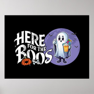 Poster Ici pour les Boos Boire et obtenir votre Spook