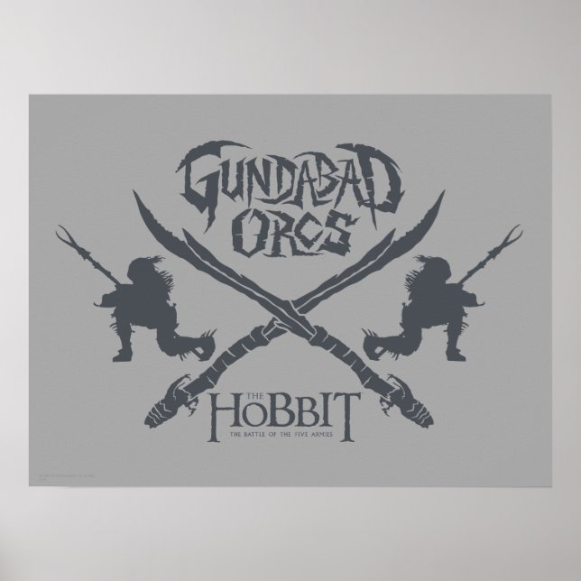 Poster Icône Film Gundabad Orcs (Devant)