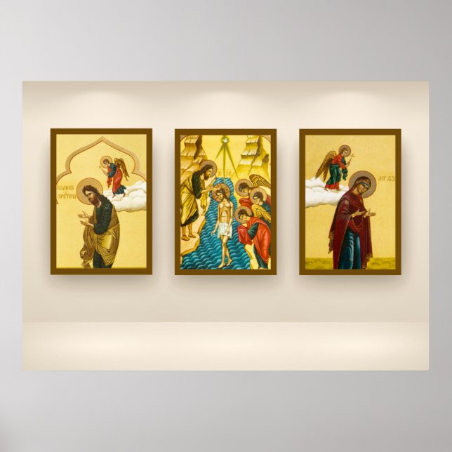 Poster Icônes russes (Devant)