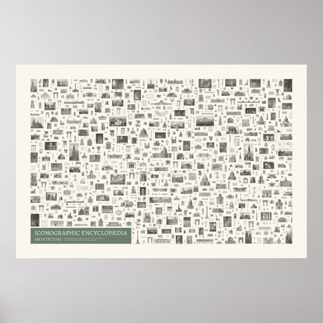 Poster Iconographie - Figures d'architecture (Devant)