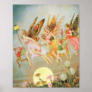 Poster Ida Rentoul - Parade des fées