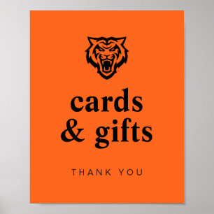 Poster Idaho State University Bengals Spirit Design