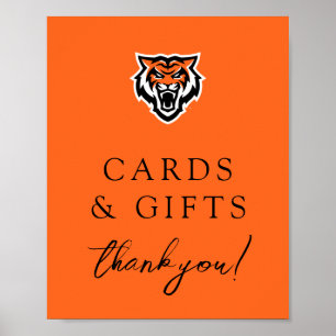 Poster Idaho State University Bengals Spirit Design