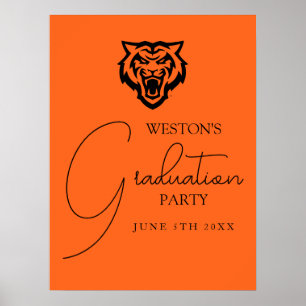 Poster Idaho State University Bengals Spirit Design