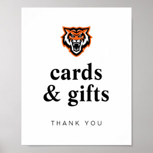 Poster Idaho State University Bengals Spirit Design