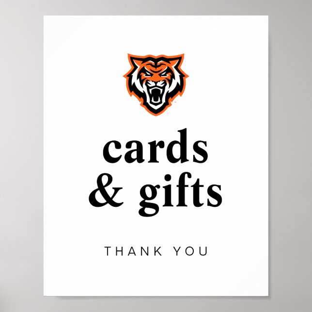 Poster Idaho State University Bengals Spirit Design (Devant)