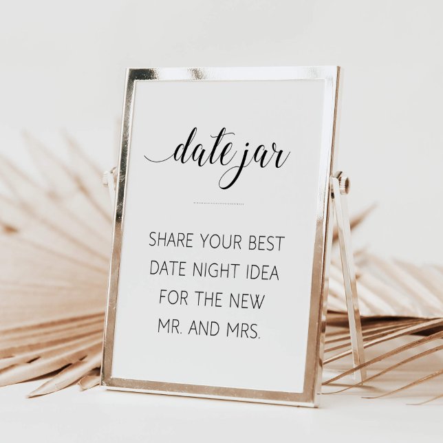 Poster Idea Meilleure Date Jar Mariage (Créateur téléchargé)