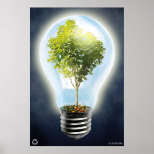 Poster Idée brillante