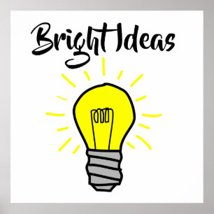 Poster Idées brillantes