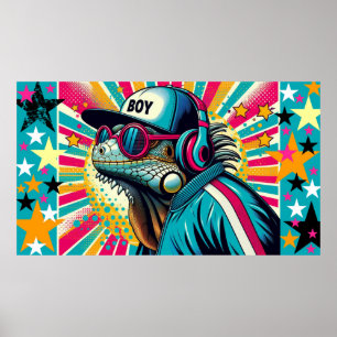POSTER IGUANA B' BOY 7