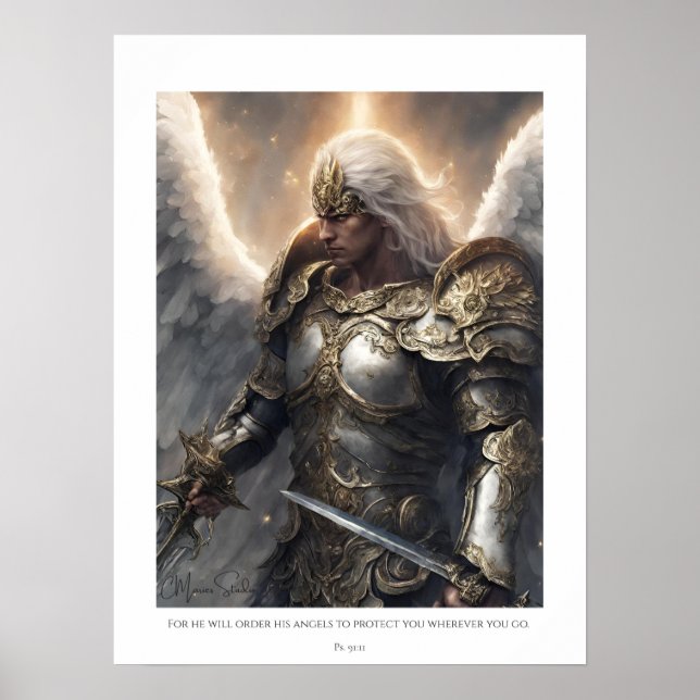Poster Il commande ses anges. (Devant)