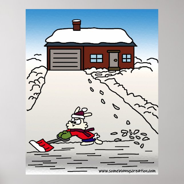 Poster Il Doit S'Agir D'Un Mardi - Jaillissant La Neige (Devant)