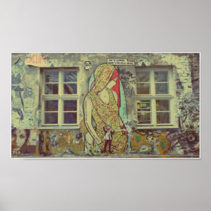 Poster il est allé mais je suis toujours ici