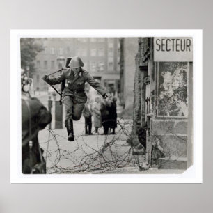 Poster Il est arrivé au mur 8/13/61