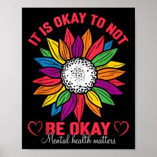 Poster Il est correct de ne pas être correct Mental Santé