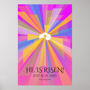Poster Il Est Ressuscité !