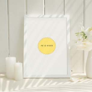 Poster Il Est Ressuscité