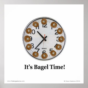 Poster Il est temps de bagel !