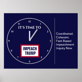 Poster Il est temps d'endiguer la destitution du Congrès 