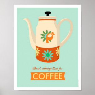 Poster Il est toujours temps pour le café