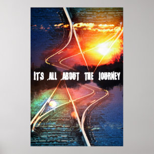Poster Il est tout au sujet de l'affiche de voyage