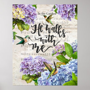 Poster Il Marche Avec Moi, Colibris