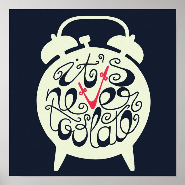 Poster Il n'est jamais trop tard (Devant)