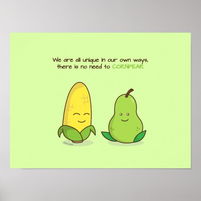 Poster Il n'est pas nécessaire de comparer les citations  (Devant)