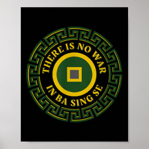 Poster Il N'Y A Pas De Guerre Dans Ba Sing Se Asian Coin