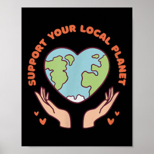 Poster Il N'Y A Pas De Plan B Environnement De Protection