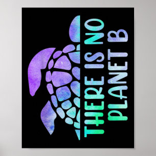 Poster Il N'Y A Pas De Planète B Protection De l'environn