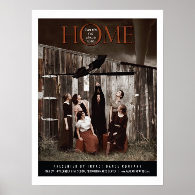 Poster Il n'y a pas d'endroit comme chez soi (Devant)