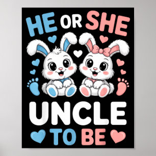 Poster Il ou Elle Oncle à être drôle Révélation du sexe d