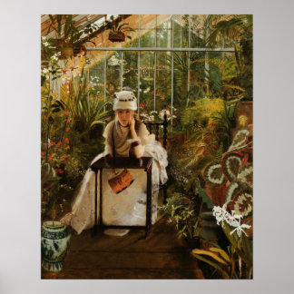 Poster Il Penseroso par John Atkinson Grimshaw 1875