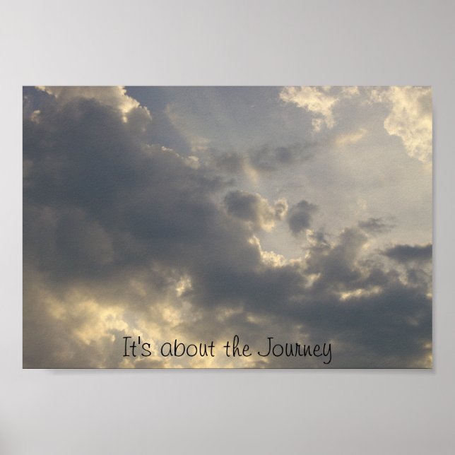 Poster Il s'agit du voyage (Devant)