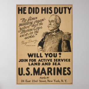 Poster Il T'A Fait Son Devoir