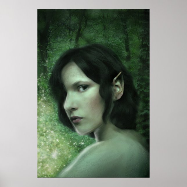 Poster Il y a de la magie dans la forêt (Devant)