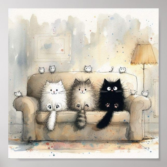 Poster Il y a de la paresse (Devant)