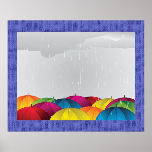 Poster Il y a toujours de la place sous notre parapluie - (Devant)